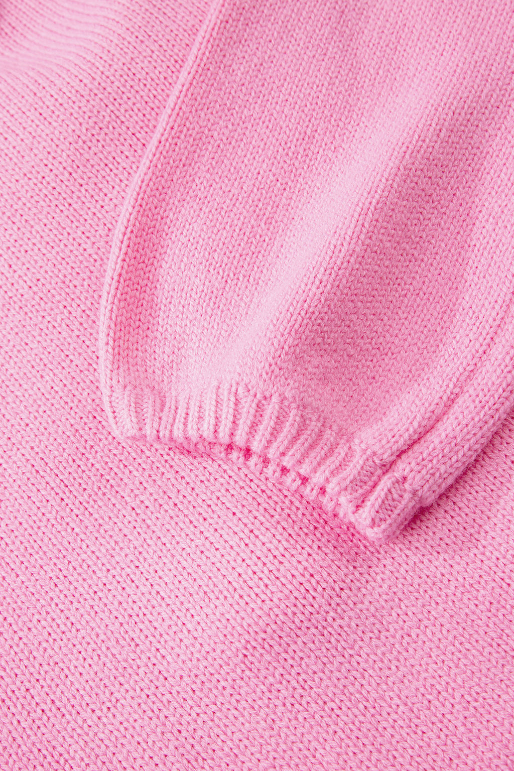 Bonbon Festive Bow Backless Bubble Sleeve Sweater