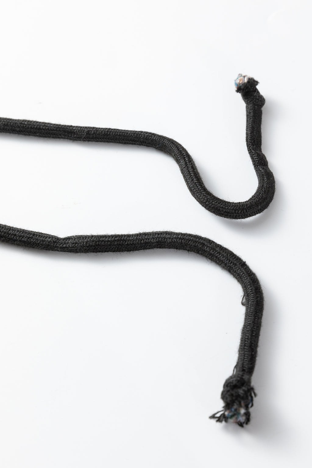 Blue Stripe Contrasted Drawstring Pocketed Loose Jeans