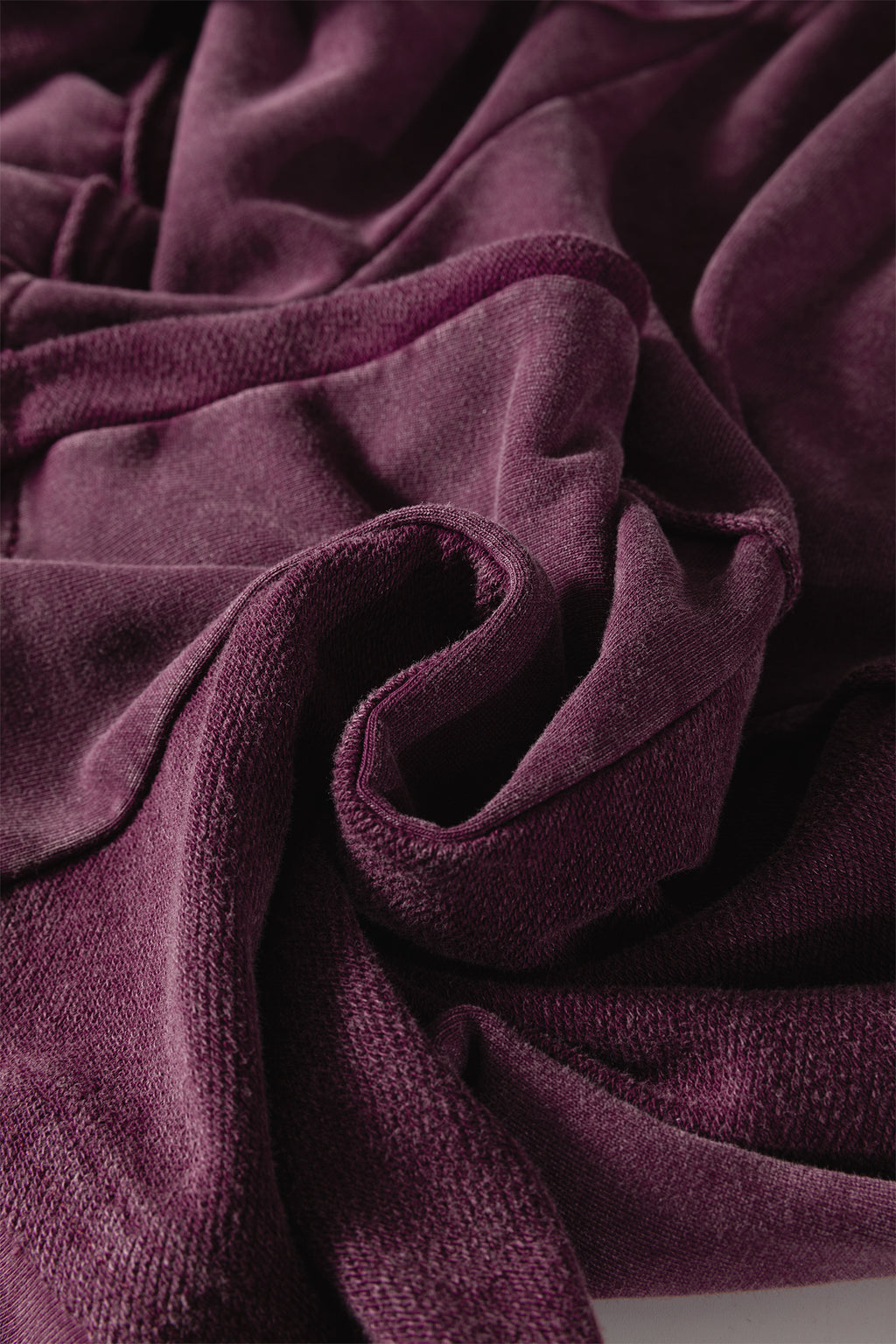 Wild Ginger Careys Mineral Wash Tiered Wide Leg Patchwork Drawstring Pants