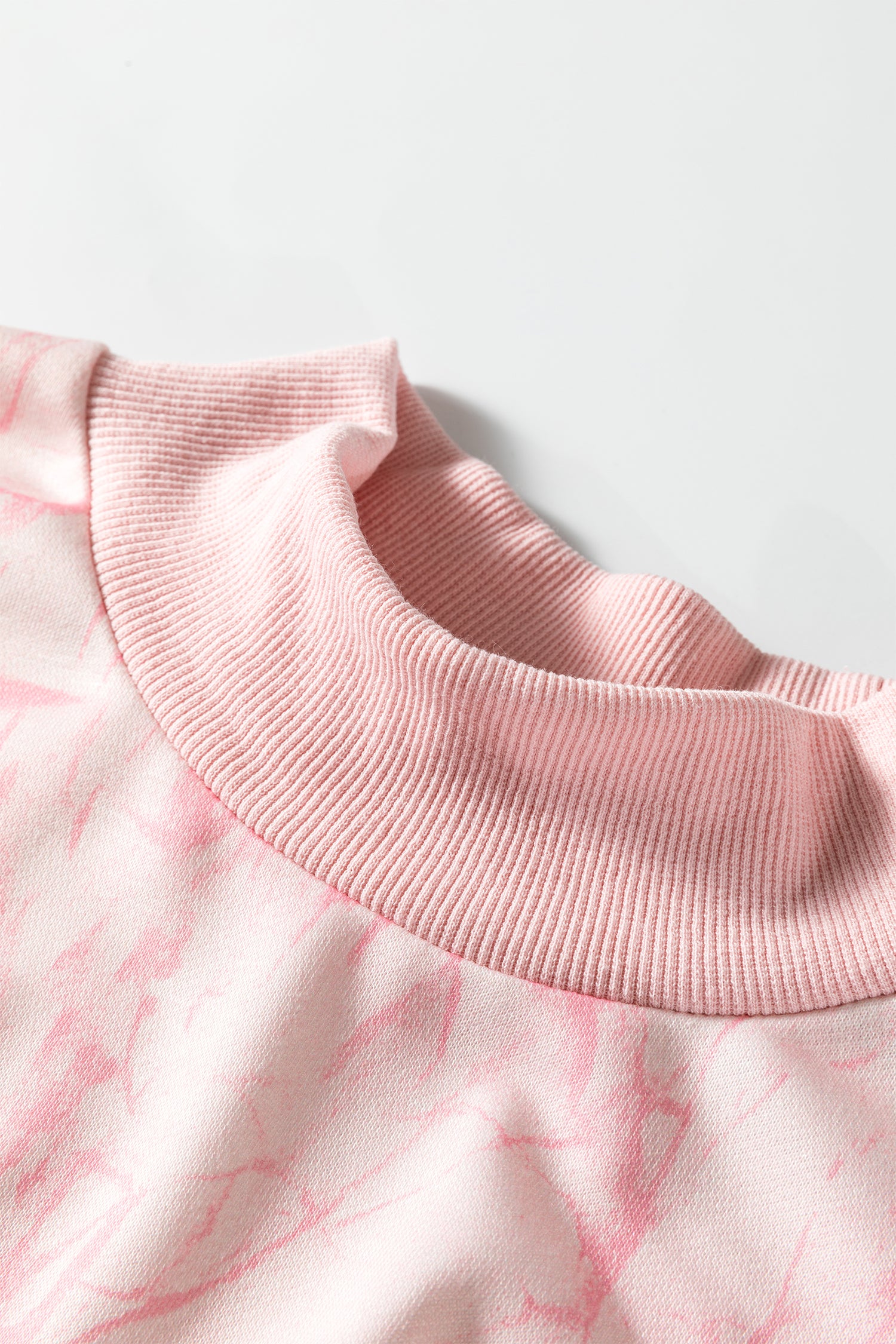 Pink Camo Print Jogger Pants Set