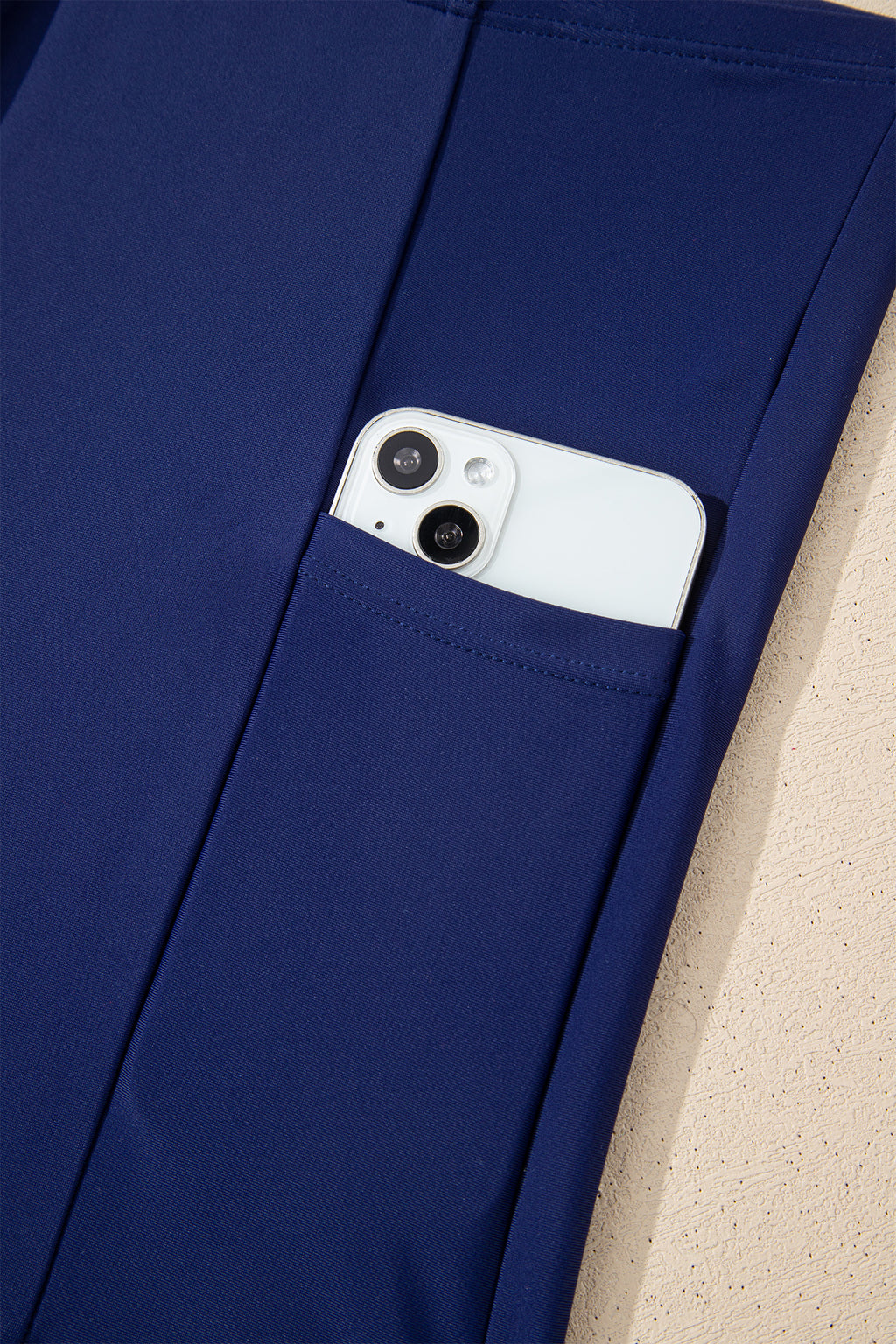 Blue Floral Print Patchwork Bow Knot Detail Sleeveless Swim Dress