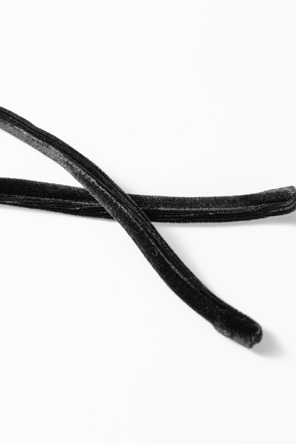 Black Shiny Velvet Drawstring High Waist Straight Leg Casual Pants