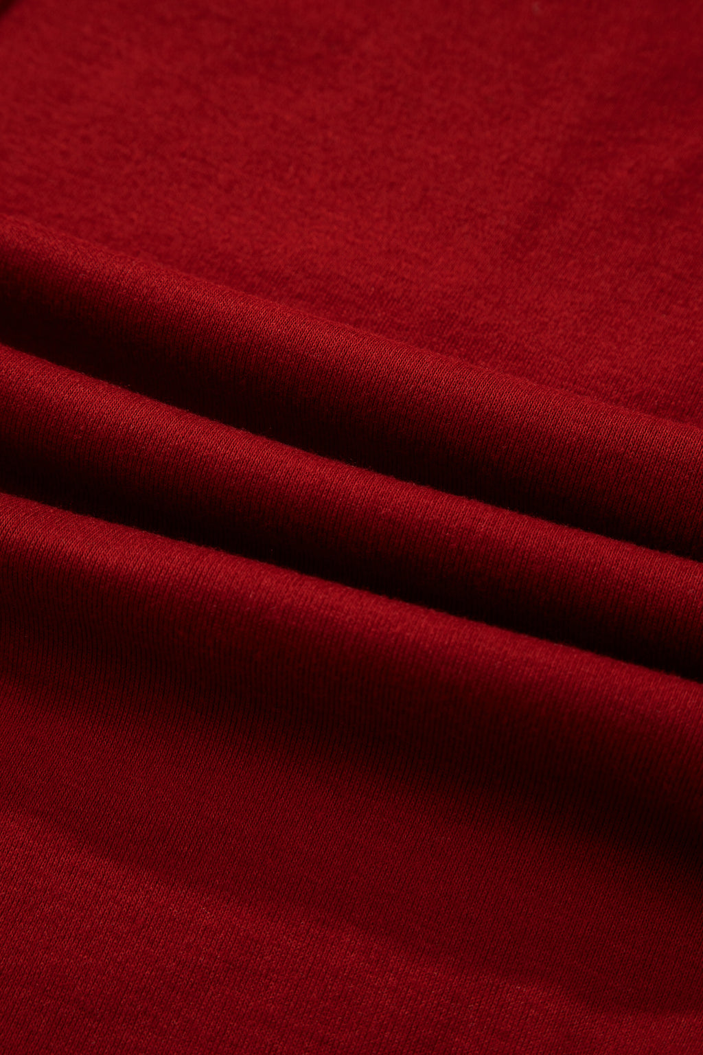 Red Dahlia Solid Color Extended Cuffs Long Sleeve Top