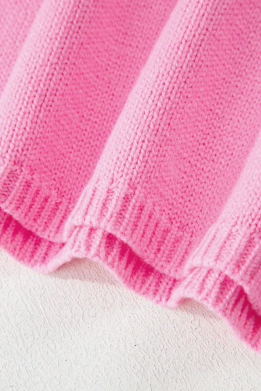 Bonbon Festive Bow Backless Bubble Sleeve Sweater